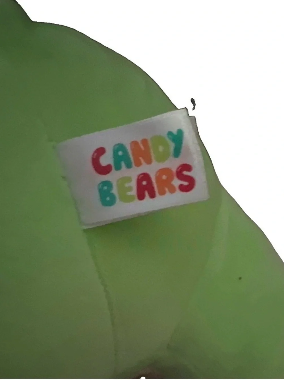 Plush Neon Green Teddy Bear Stuffed Toy - Soft Kids Plush
